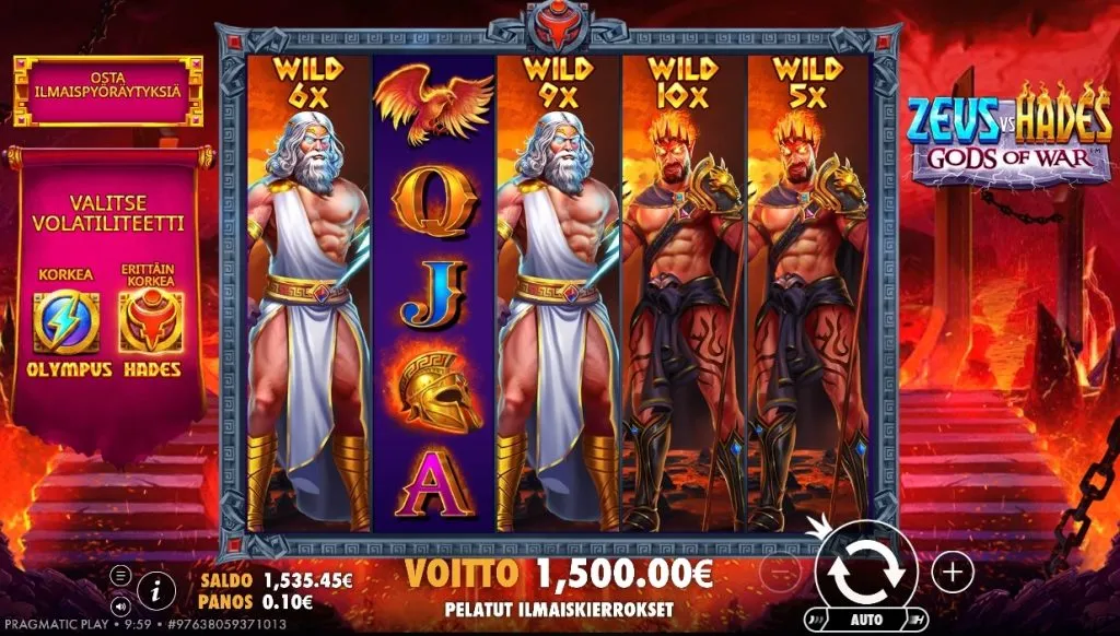 Zeus Hades Slot
